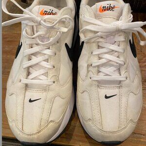 Nike Air Max Dawn 'White Total Orange', women sz 6/men sz 4.5, preloved